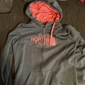 North Face zip up